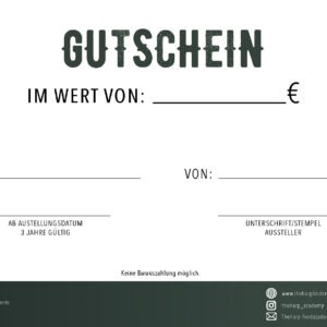 Gutscheinkarte